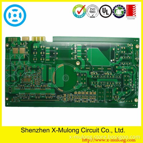 4 Layer Gold Finger PCB with Enig Surface Treatment